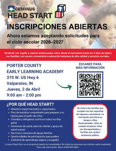 PANISH 2026-2027 PCELA Open Enrollment Flyer
